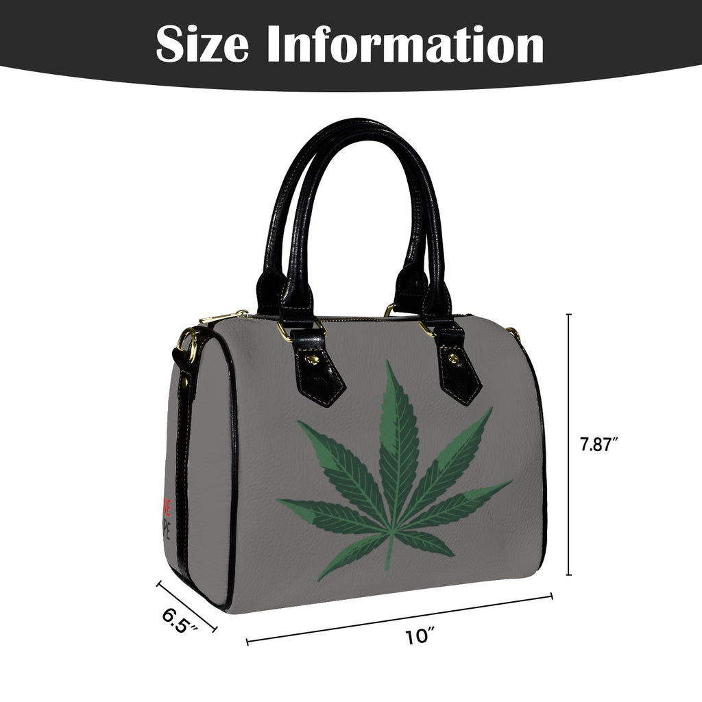 Leaf Bag Vegan Leather — back view