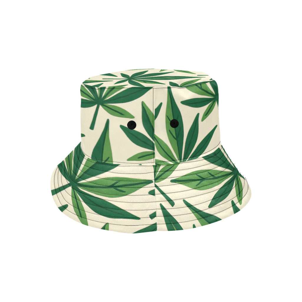 Grass Bucket Hat — side profile view