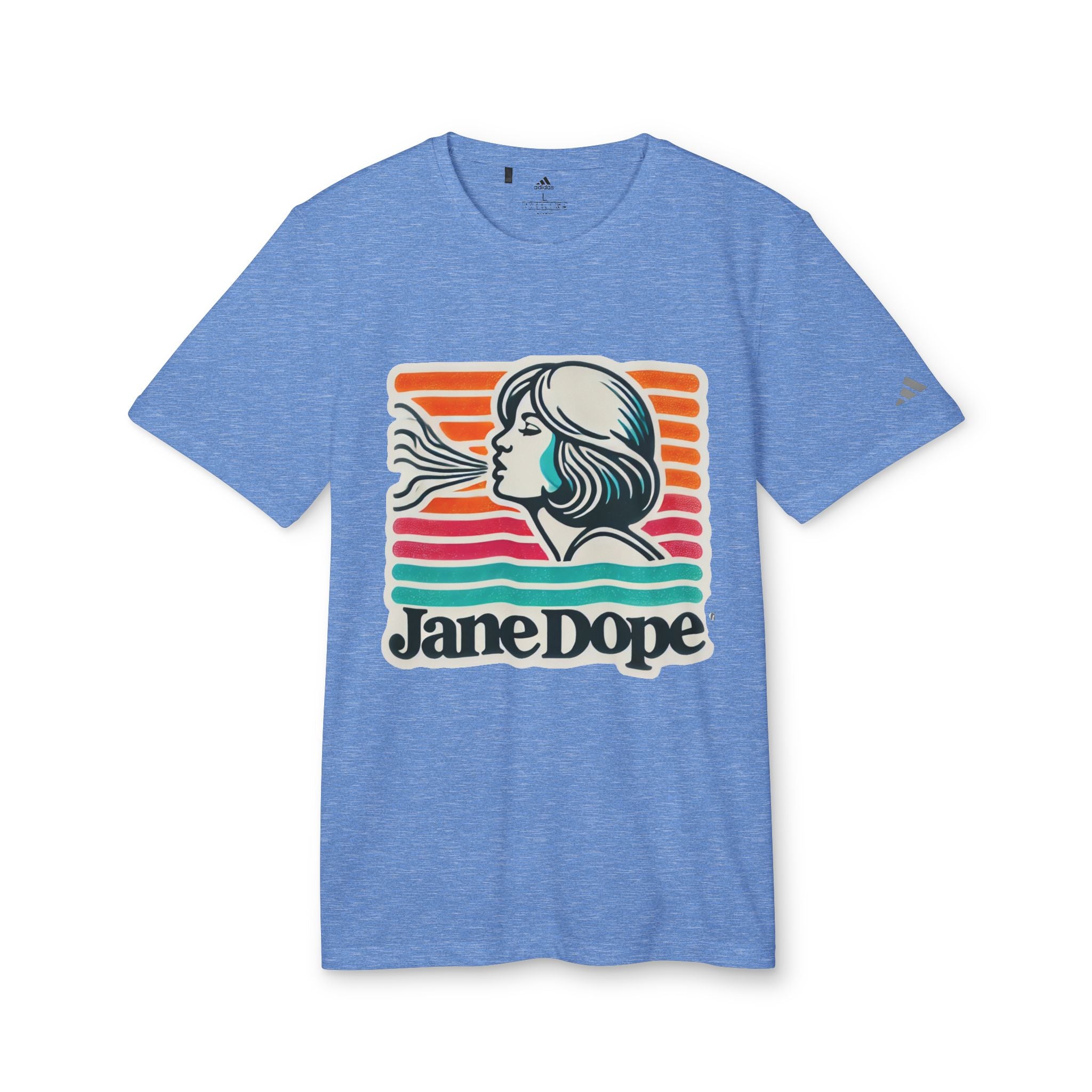 Jane Dope Sport Unisex Tee Collegiate Royal Heather T-Shirt