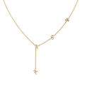 18K gold kush pendant necklace, product shot on white background