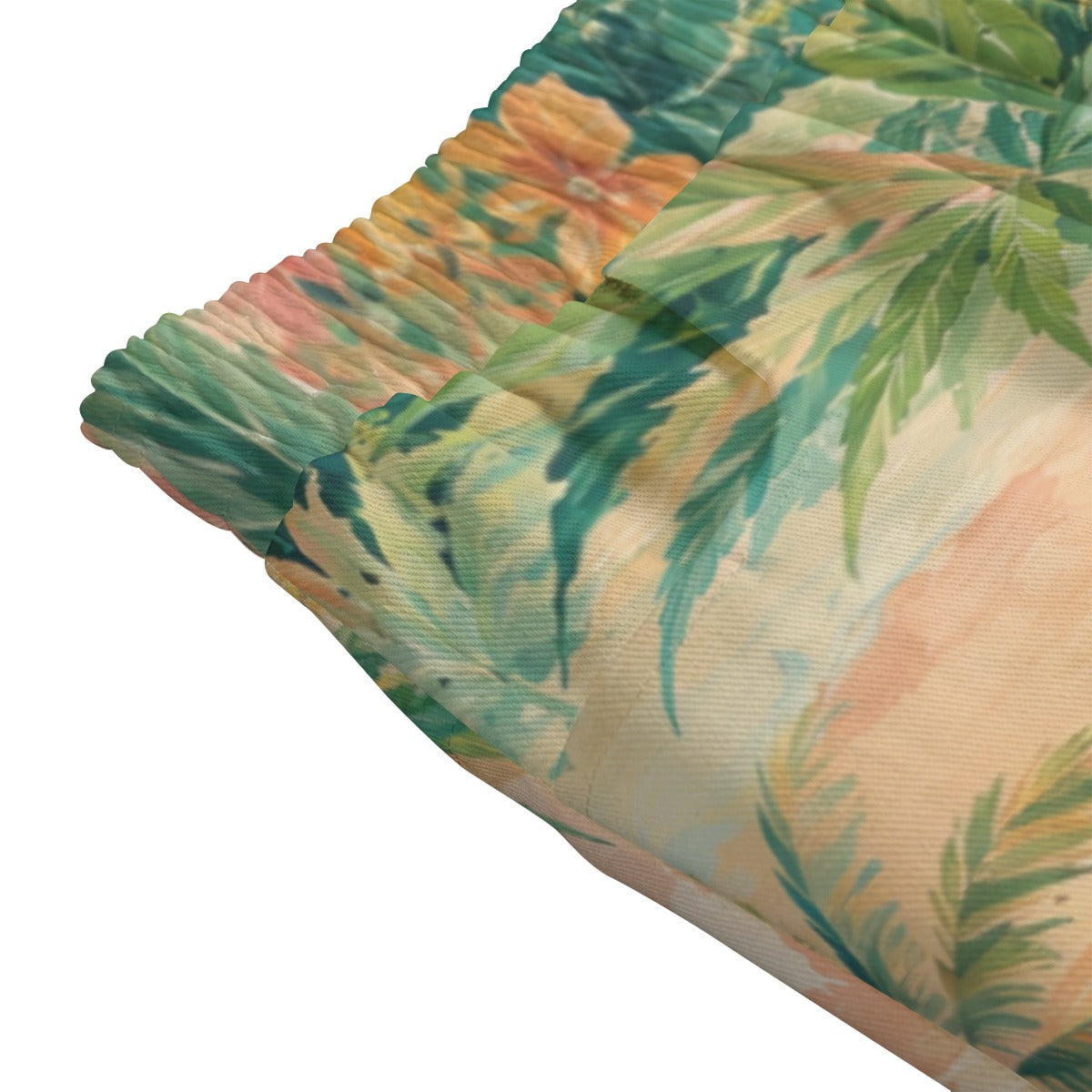 Ganja Breeze Mid-slit Skirt — slit detail close-up