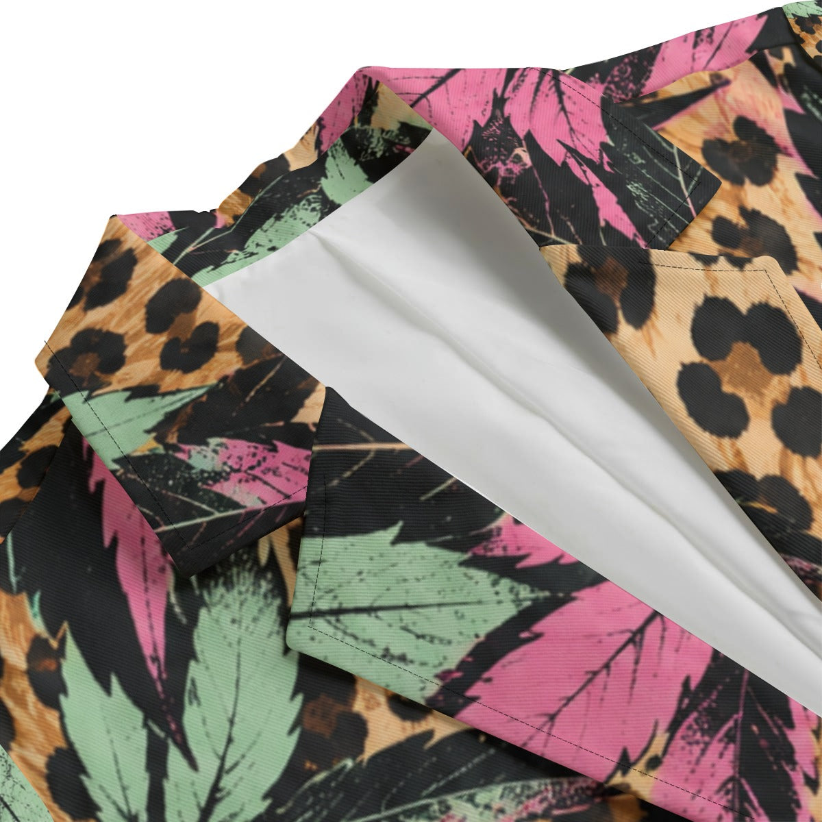 Runtz Leopard Leisure Blazer | 245GSM Cotton