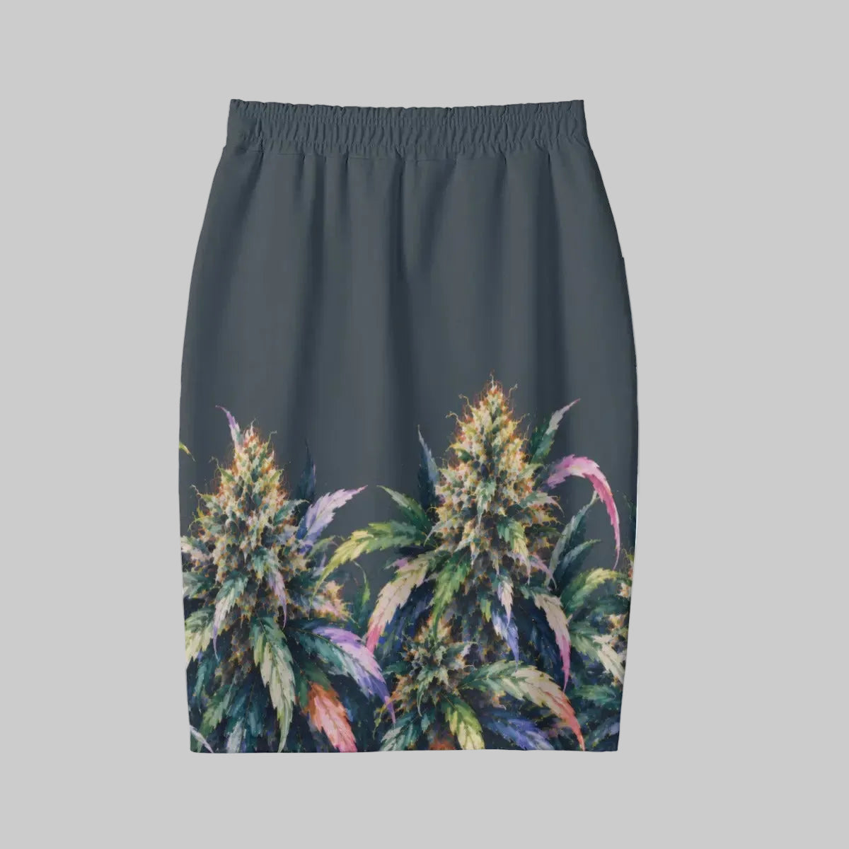 All-Over Print Women's Short Pencil Skirt Yoycol