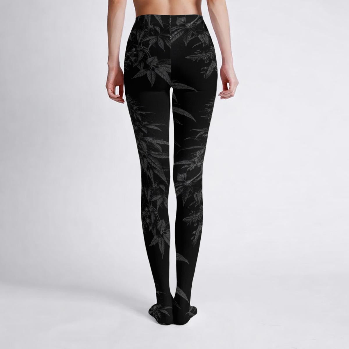 Black Widow High-Stretch Pantyhose