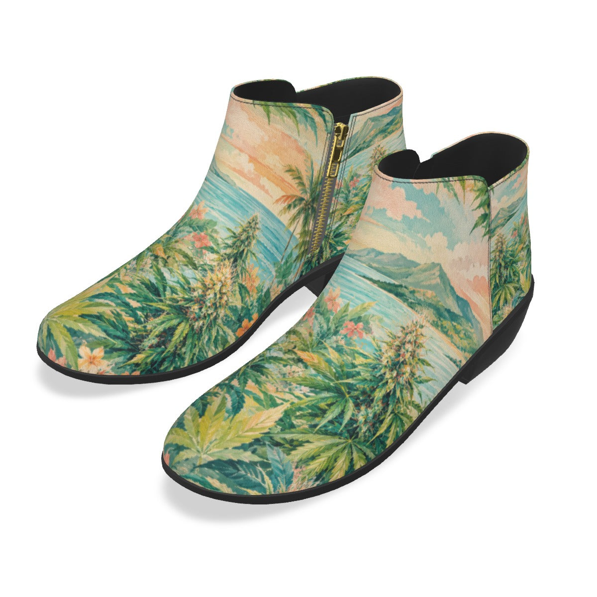 Ganja Breeze Booties — back view