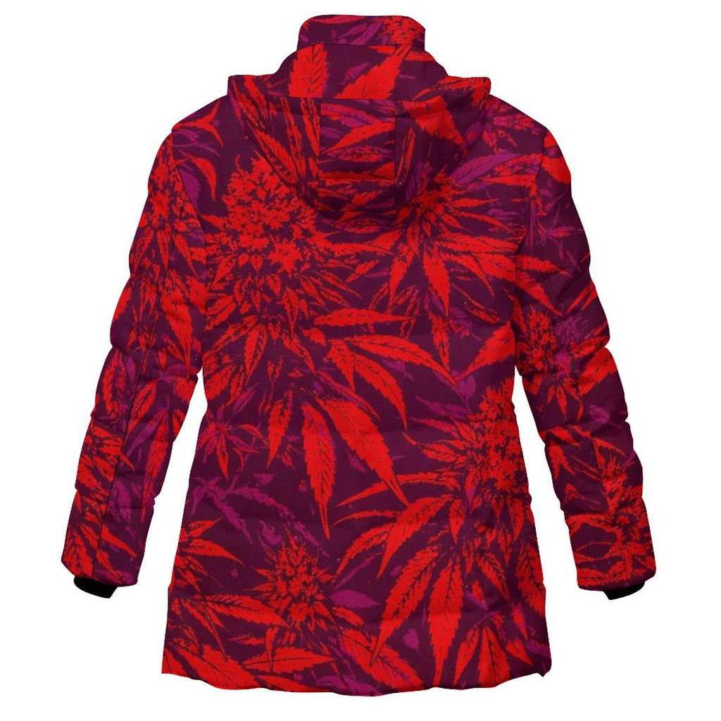 Electric Lettuce Puffer Coat