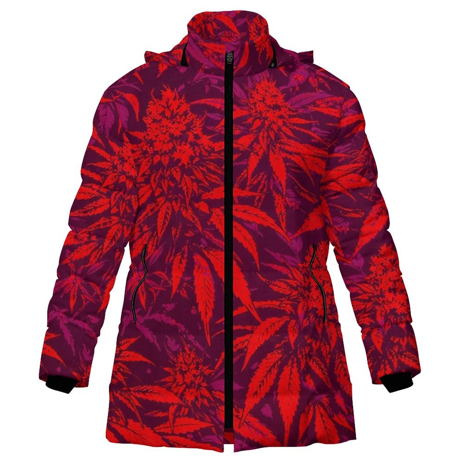 Electric Lettuce Puffer Coat