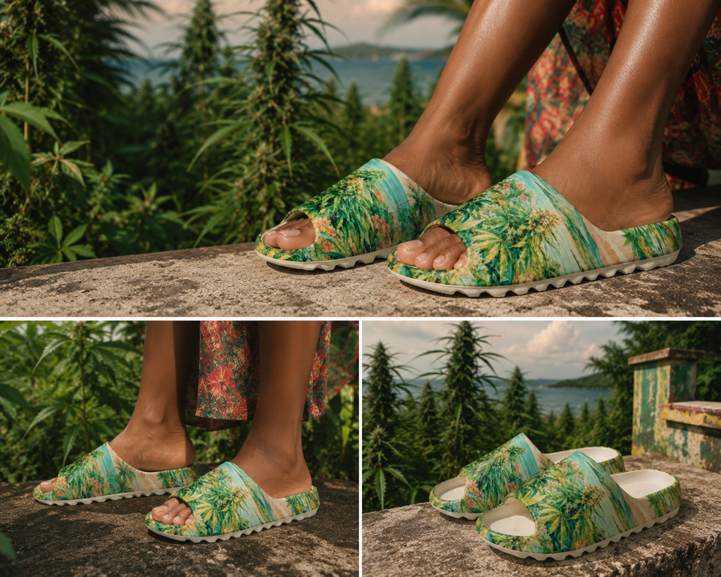 Ganja Garden Thick Slide Artsadd
