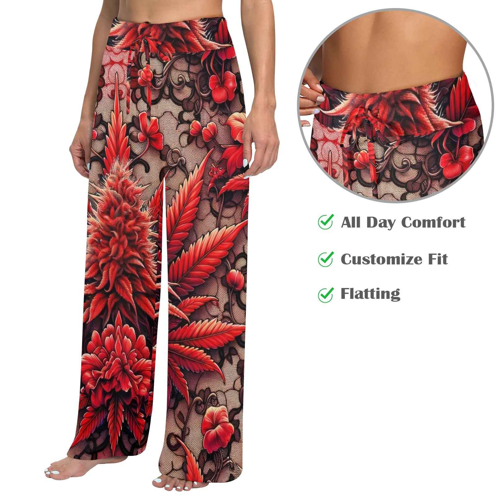 Buds & Lace Lounge Pants