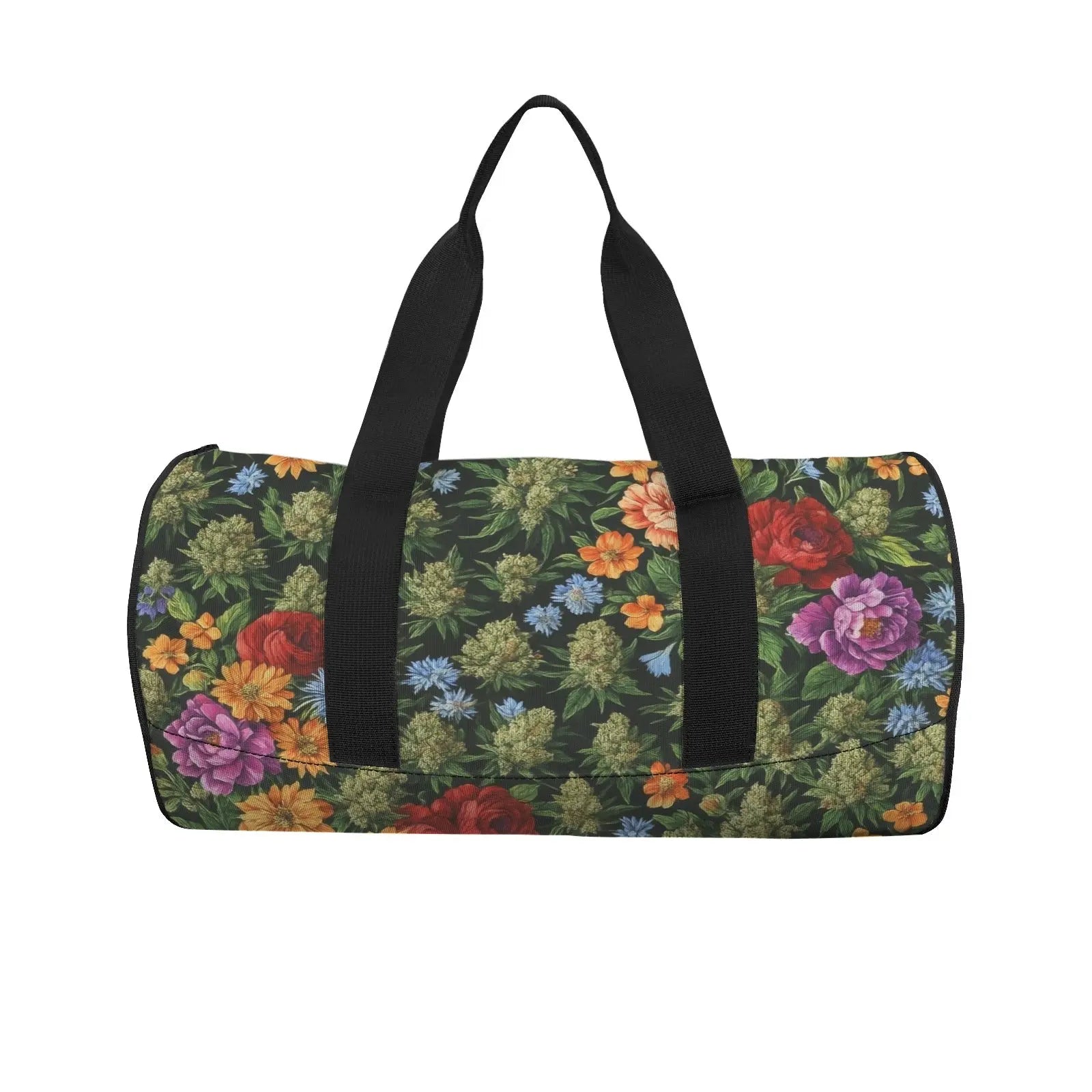 Bloom Duffle Bag — back view with strap
