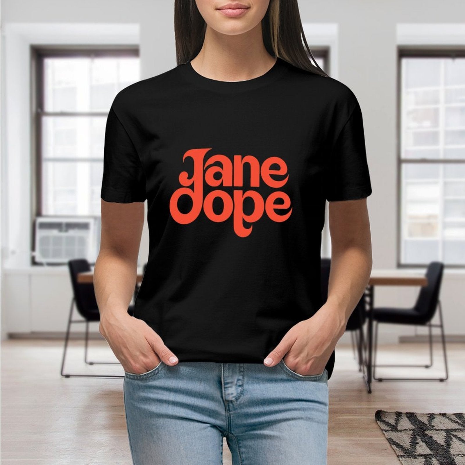 Jane Dope Women's T Plus Sized — lifestyle shot