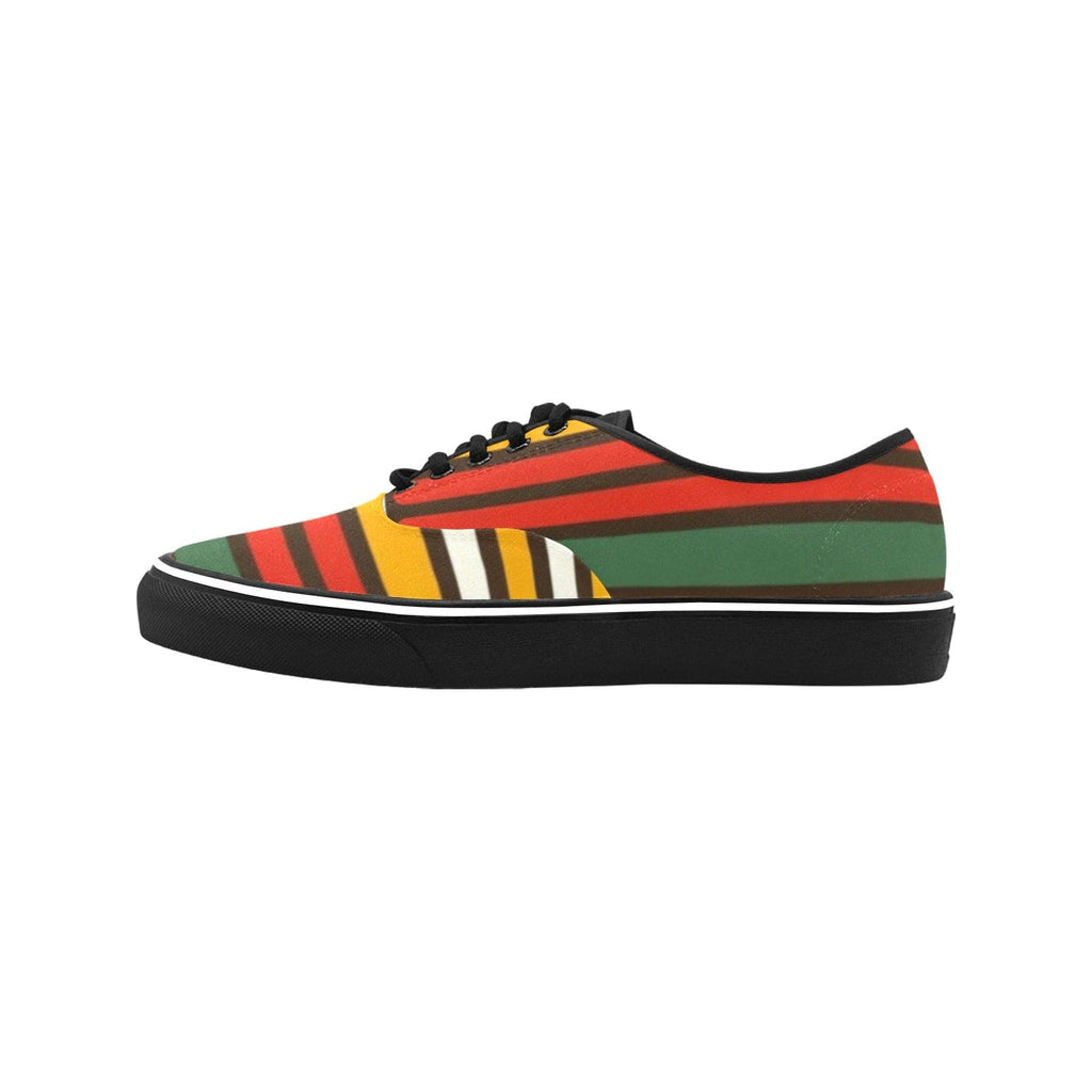 56 HOPE low top canvas sneaker, back view