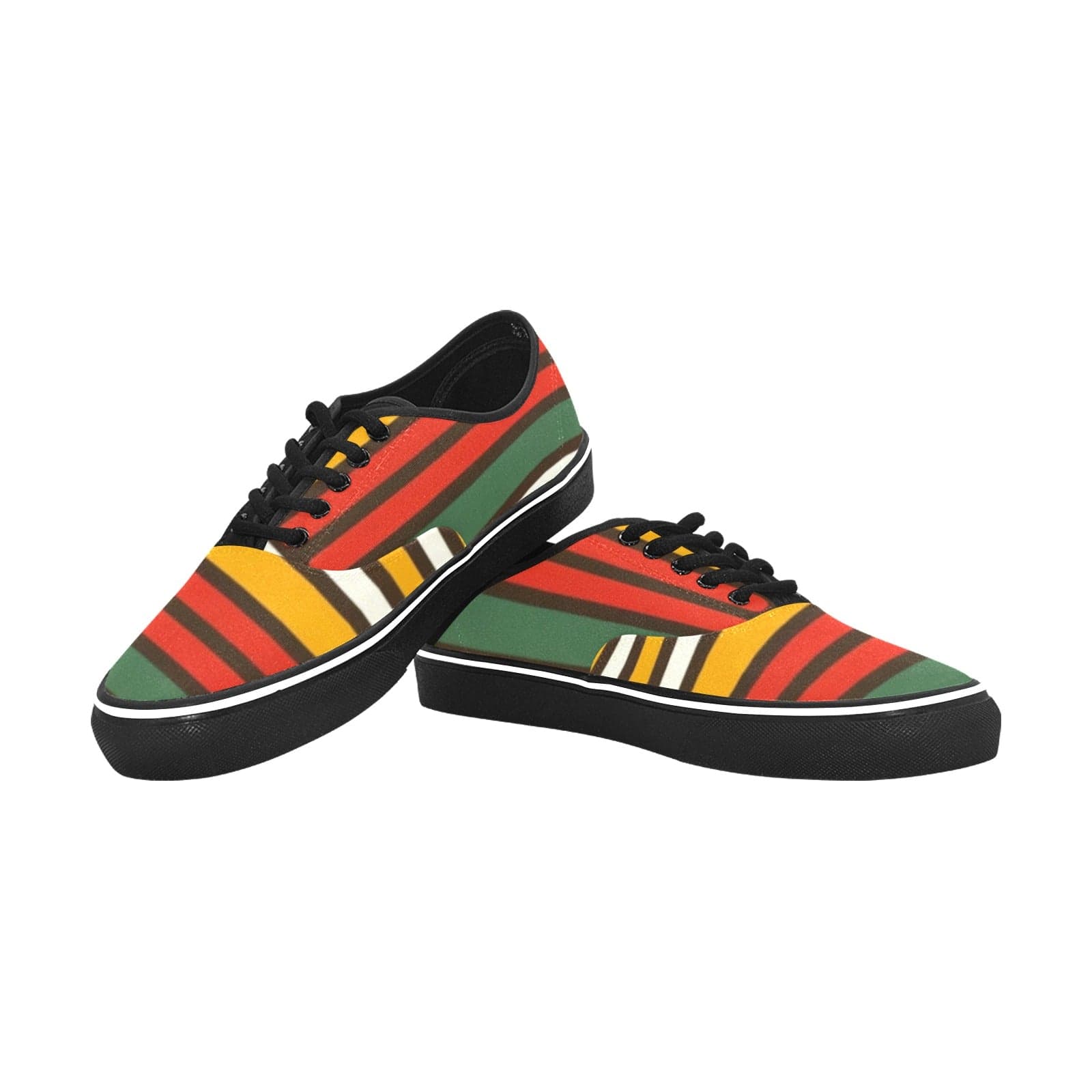Jane Dope 56 HOPE print women's low top canvas sneaker, side view