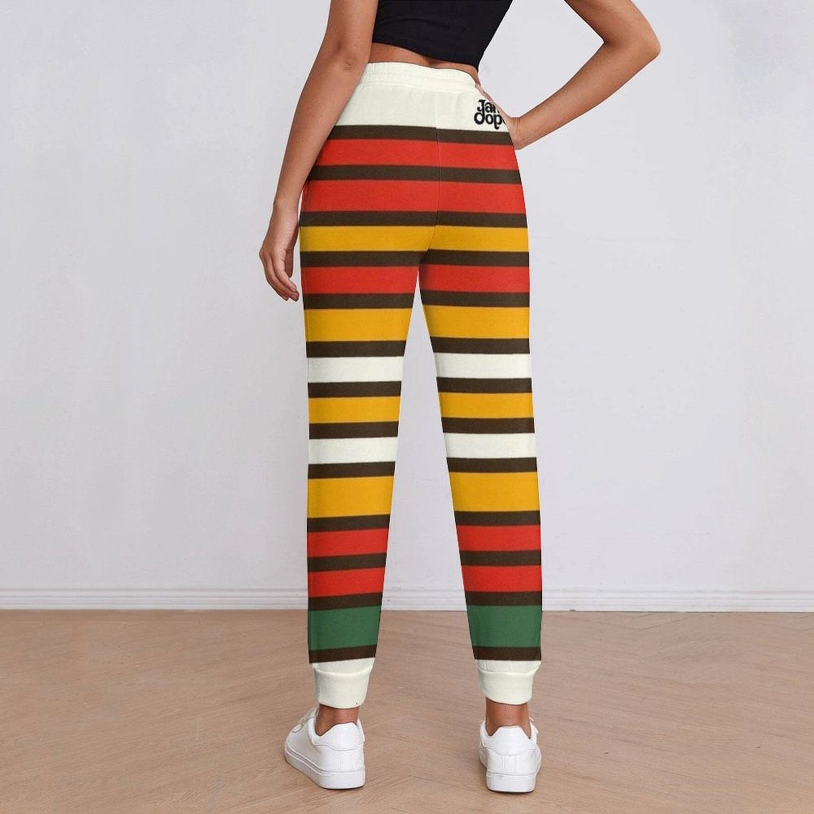 56 HOPE print sweat pants, flat lay front