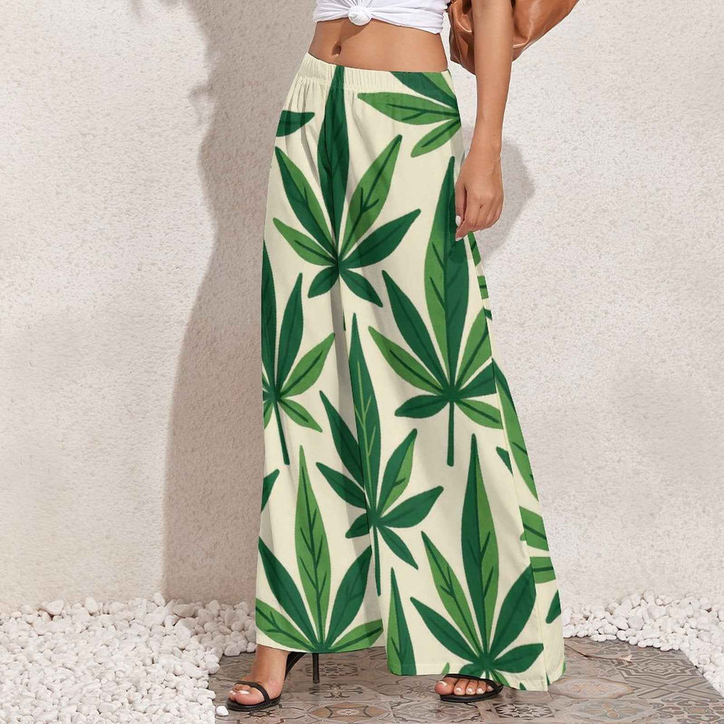 Grass Wide-Leg Pants
