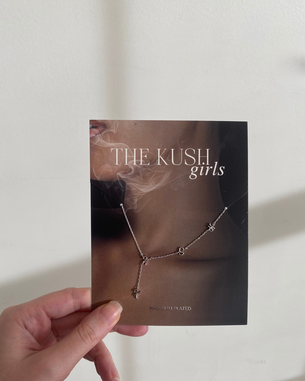 SILVER KUSH NECKLACE The Kush Girls