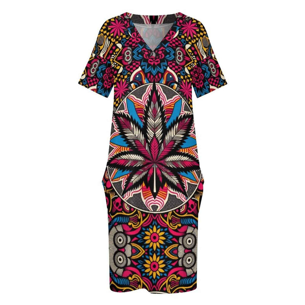 Batik Pocket Dress