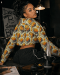 710 crop hoodie Artsadd