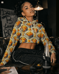 710 crop hoodie Artsadd