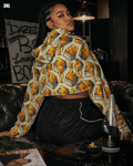 710 crop hoodie Artsadd