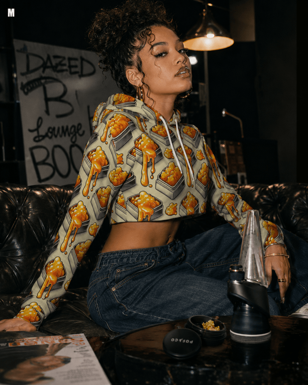 710 crop hoodie Artsadd