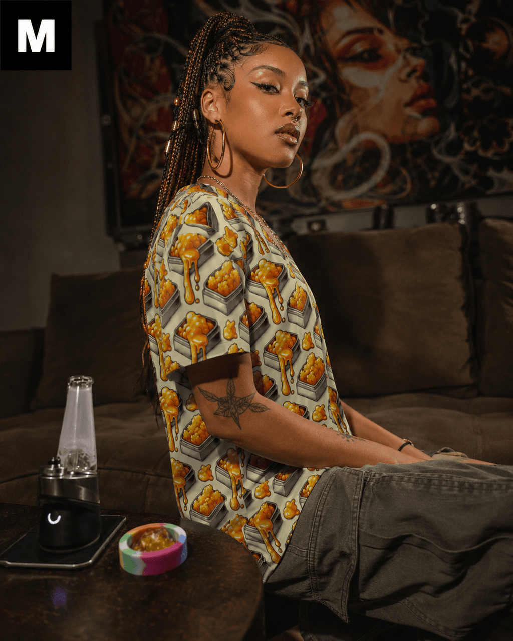 710 V Neck Tee Artsadd