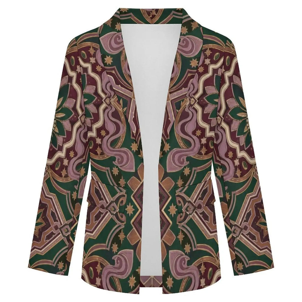 High Society Blazer Women's Casual Lapel Blazer Artsadd