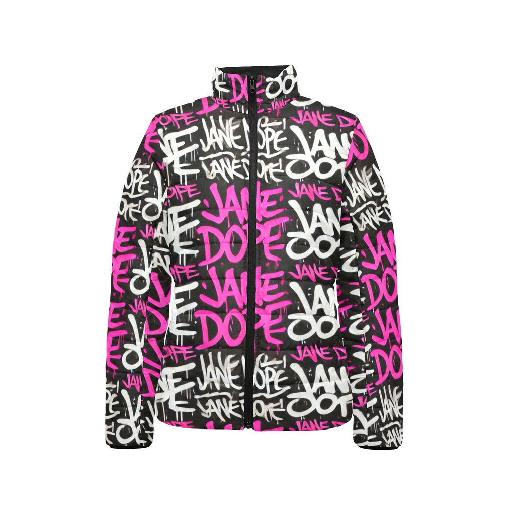 DANK! Jacket Women's Stand Collar Padded Jacket (H41)