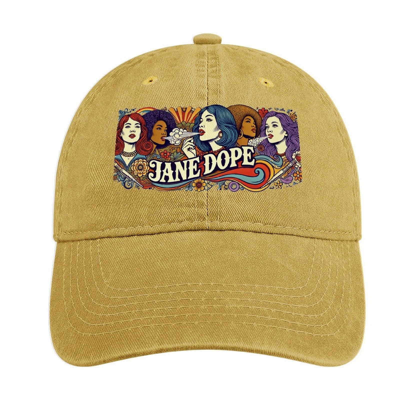 Jane Dope Squad Cap Sand colour One size