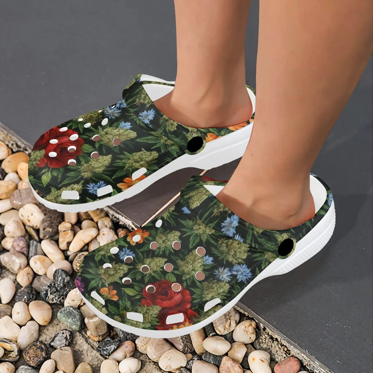 Bloom Clogs sole detail view