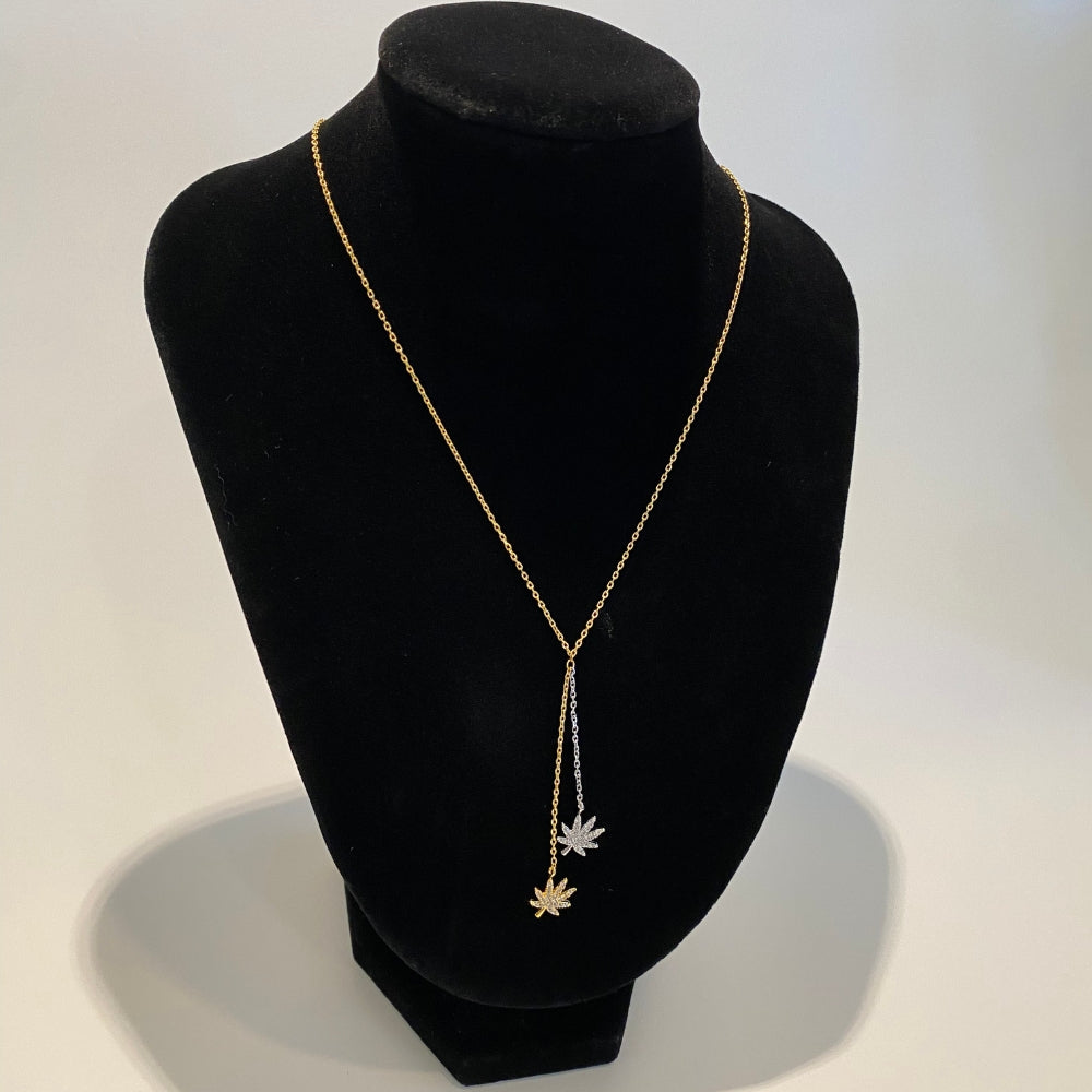 18K GOLD DROP DEAD NECKLACE The Kush Girls