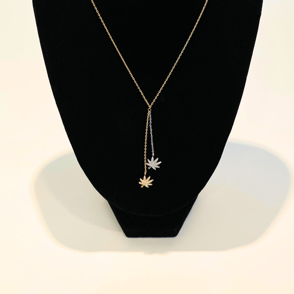 18K GOLD DROP DEAD NECKLACE The Kush Girls