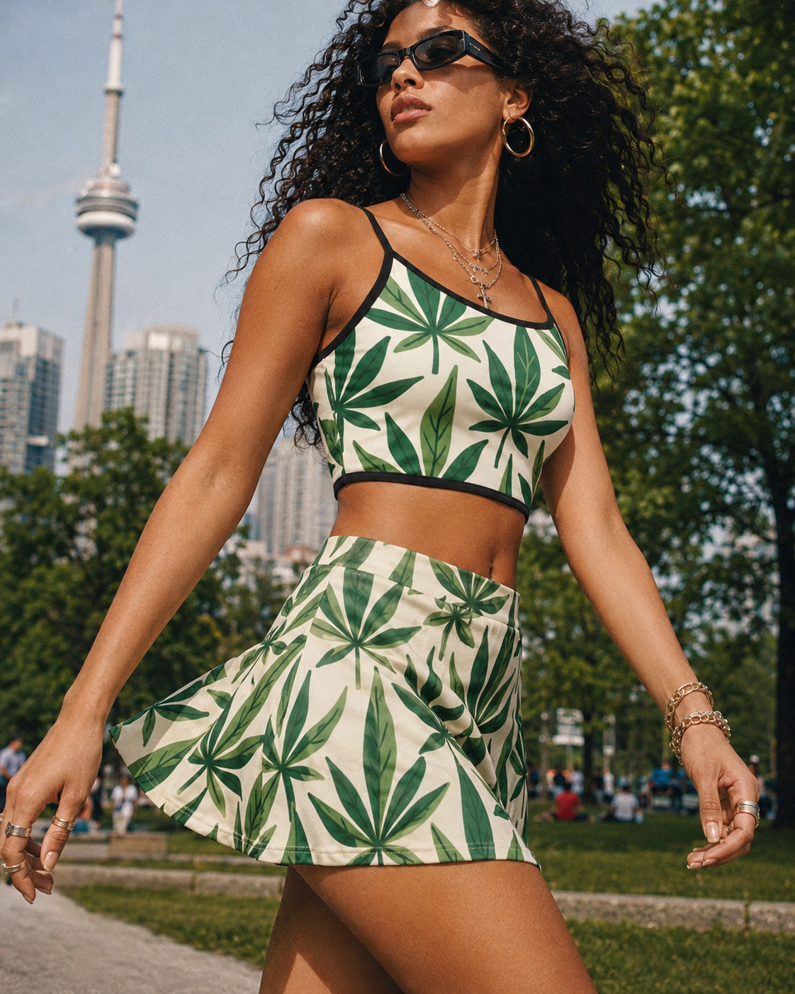 Grass Crop Tank Artsadd