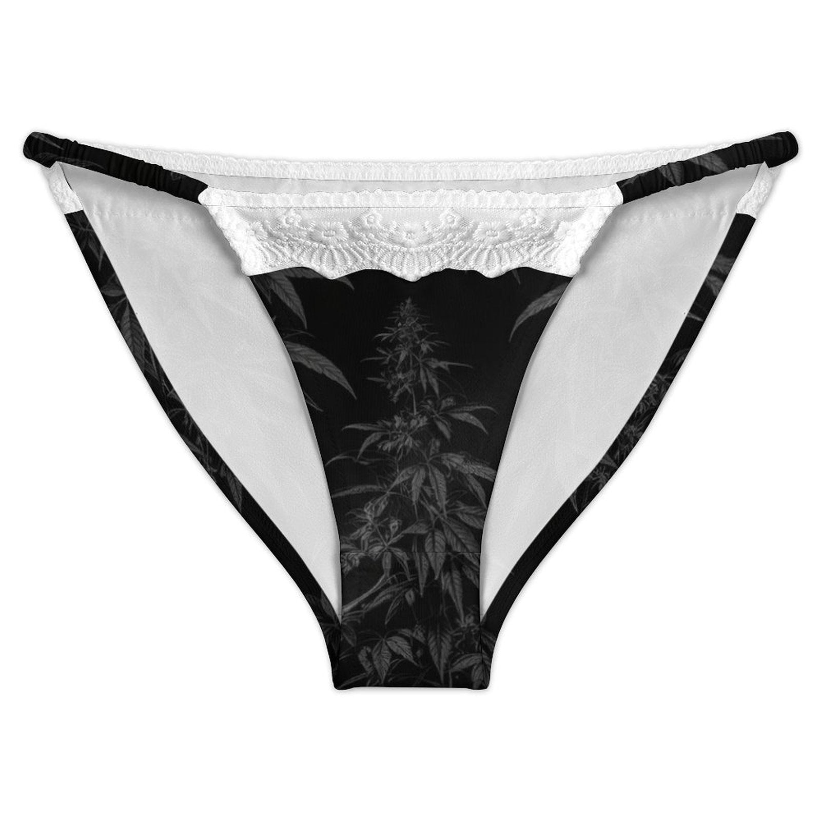 Black Widow Lace Trim undies