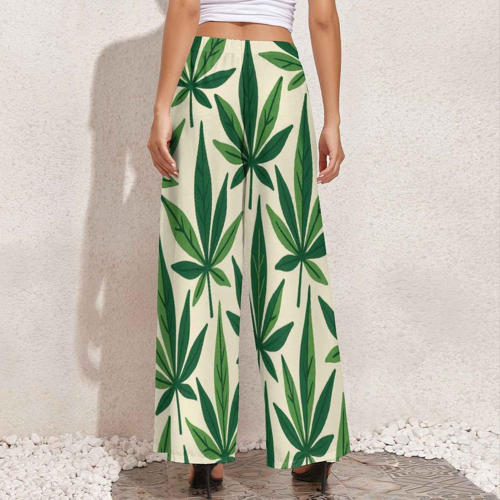 Grass Wide-Leg Pants