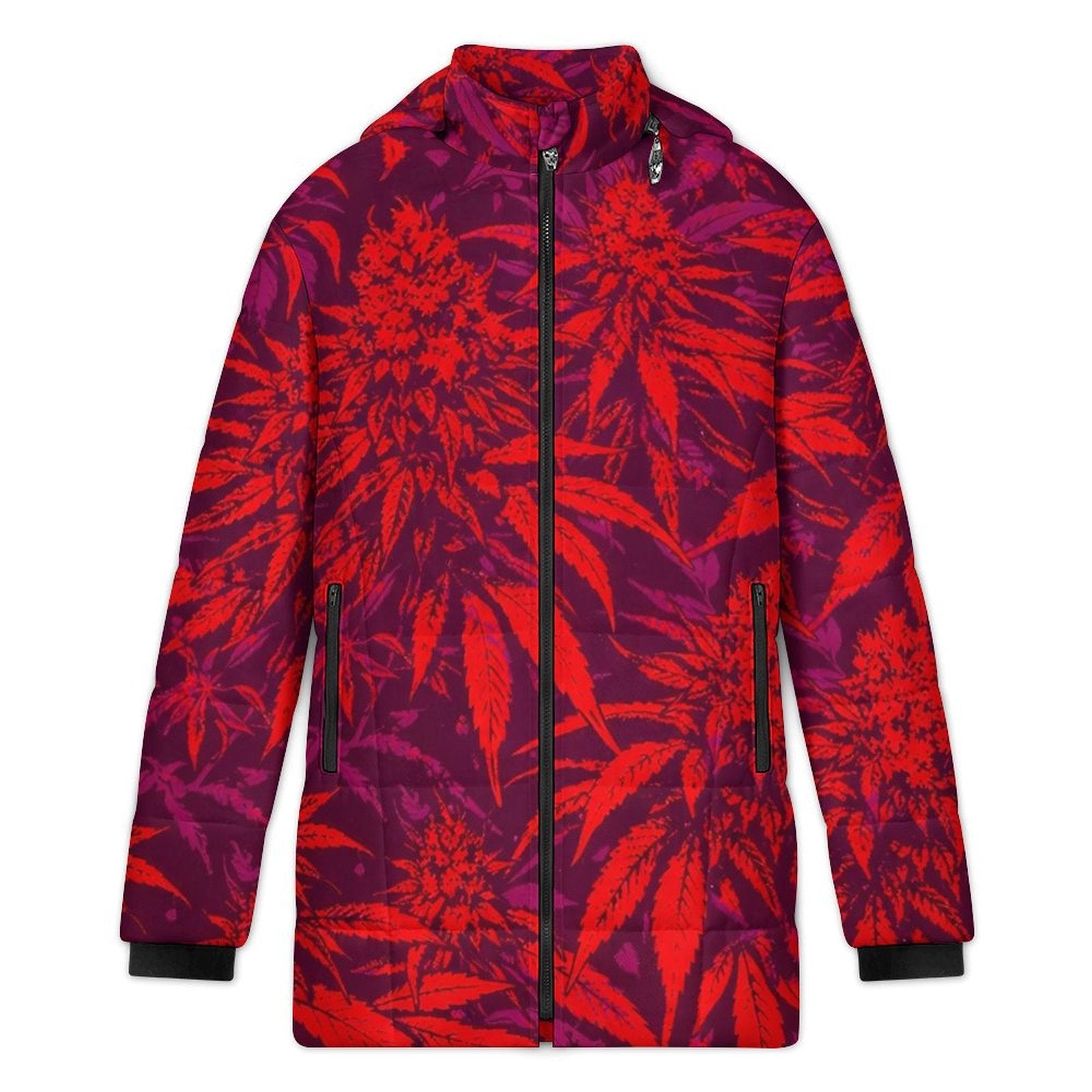 Electric Lettuce Puffer Coat