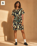 Batik Bliss T-Shirt Dress Artsadd