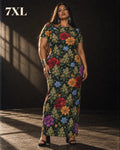 Bloom Bodycon Maxi Dress