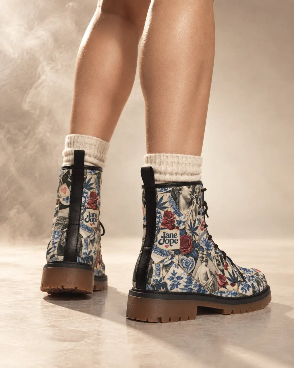 Brain Wash Dope Marten Vegan Boots Yoycol