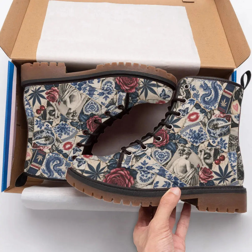 Brain Wash Dope Marten Vegan Boots Yoycol