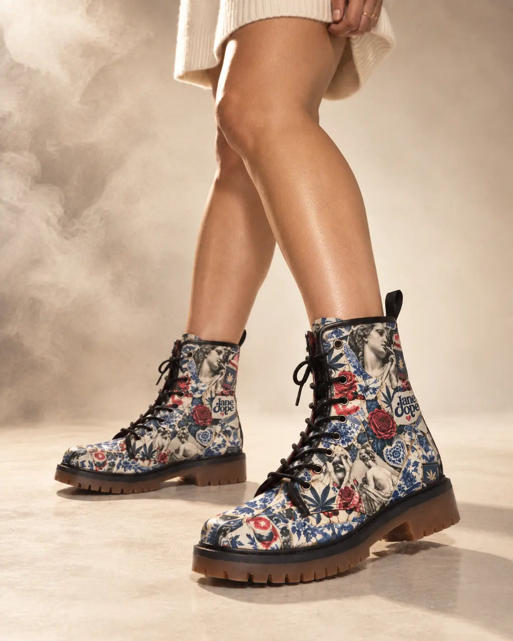 Brain Wash Dope Marten Vegan Boots Yoycol