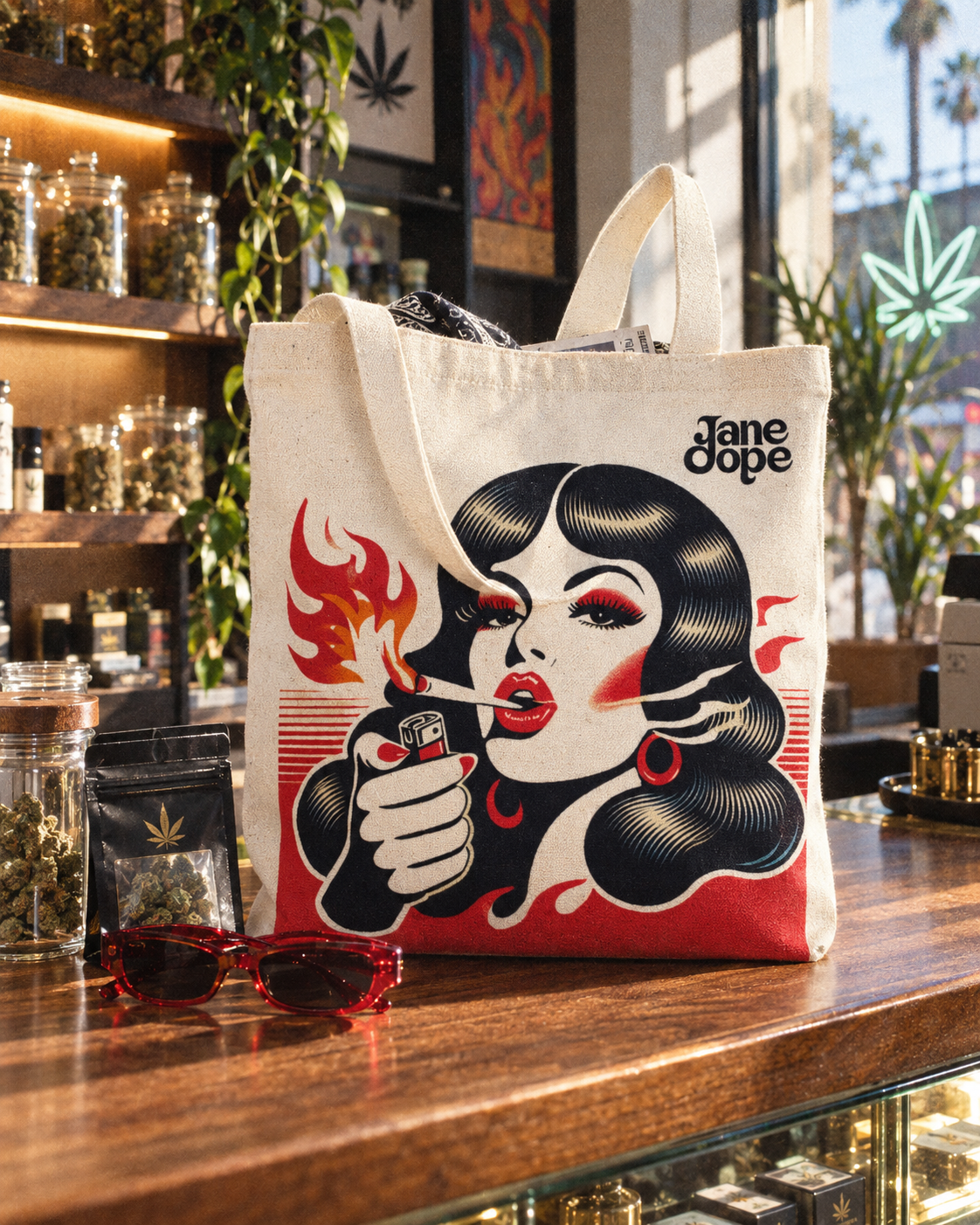 Burn 'Em Tote Artsadd
