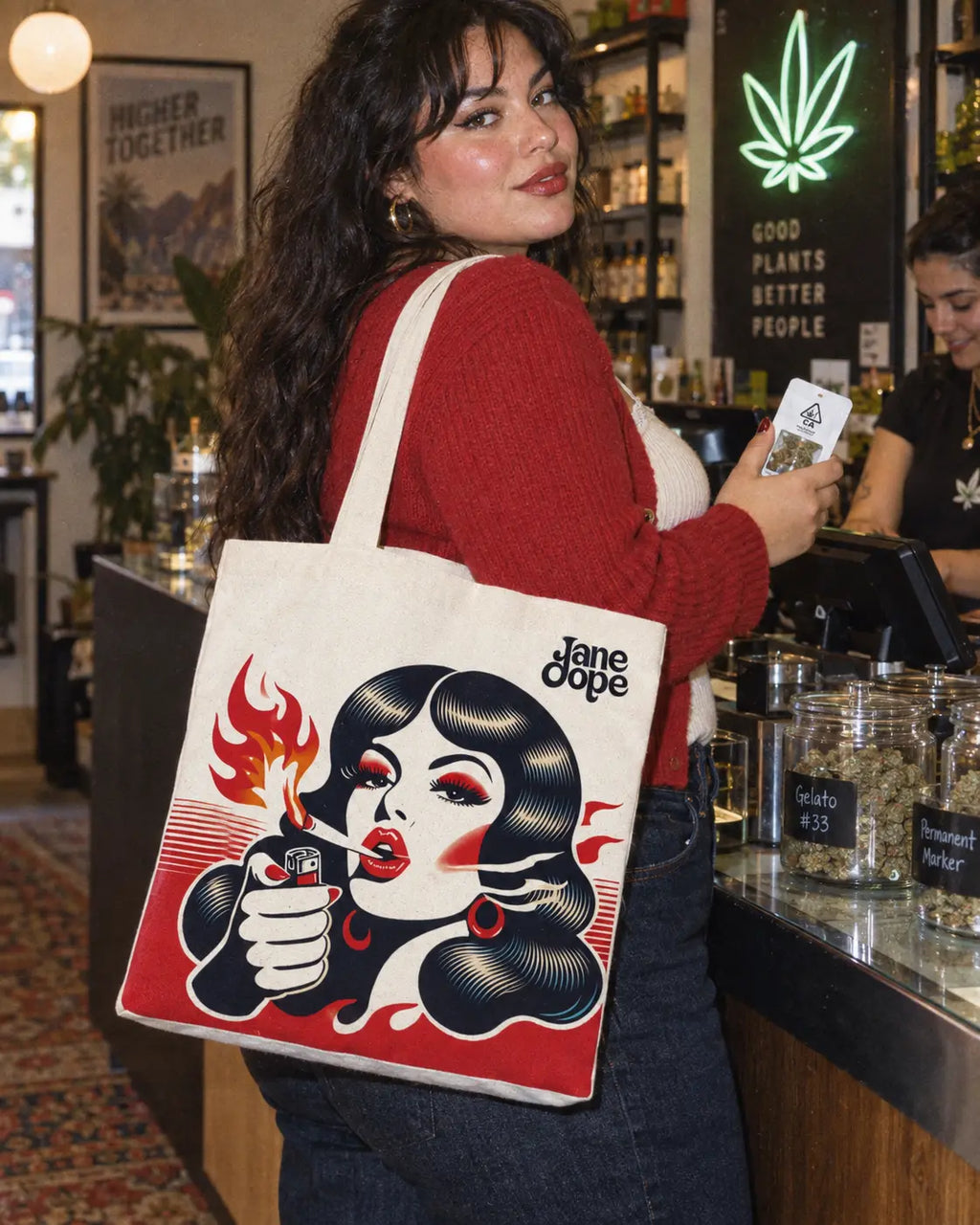 Burn 'Em Tote Artsadd