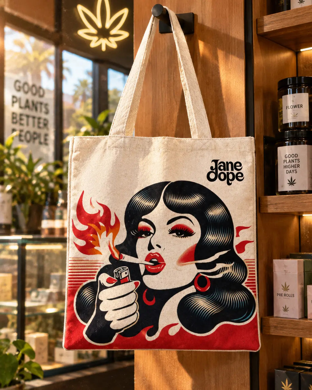 Burn 'Em Tote Artsadd