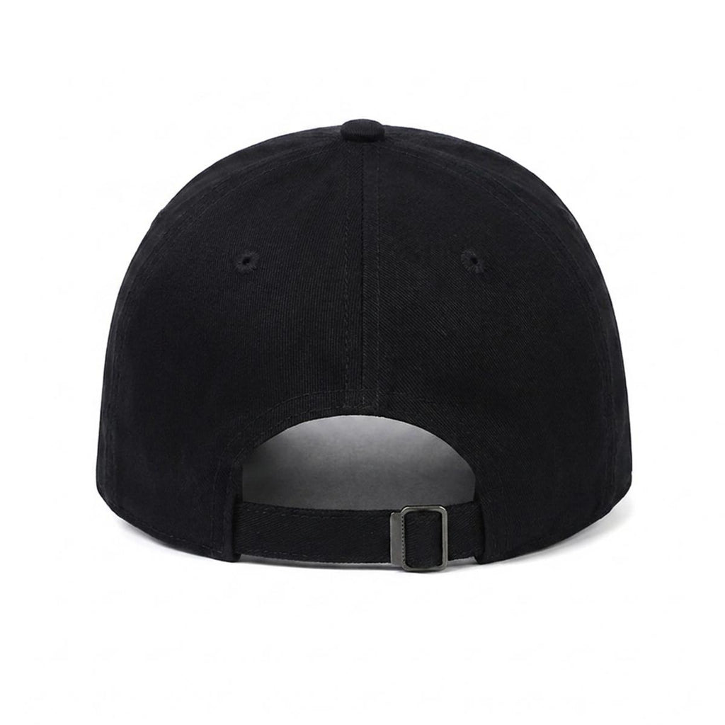 Embroidery Soft-Crown Flat Cap Yoycol