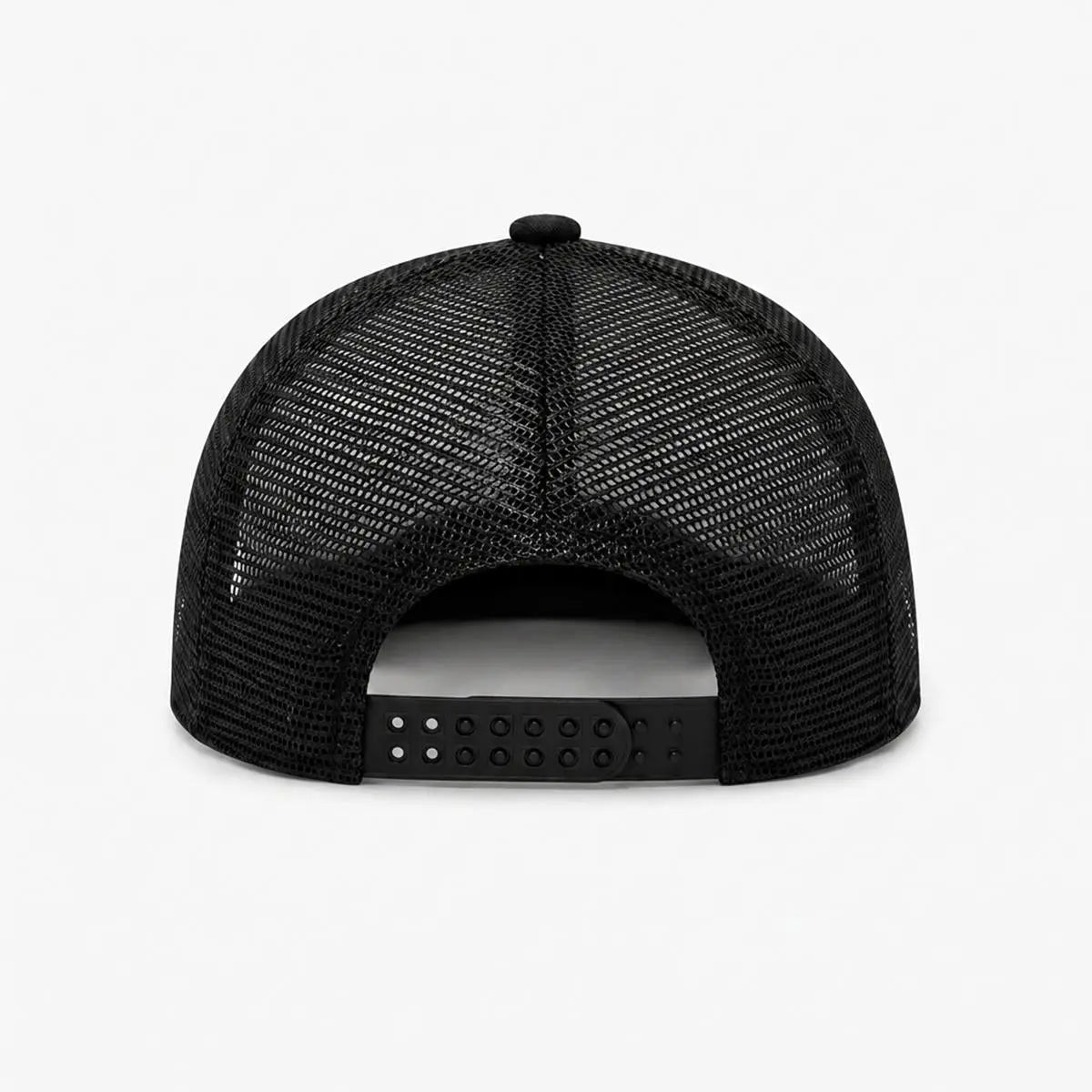 Embroidery Flat-Brim Mesh Cap Yoycol