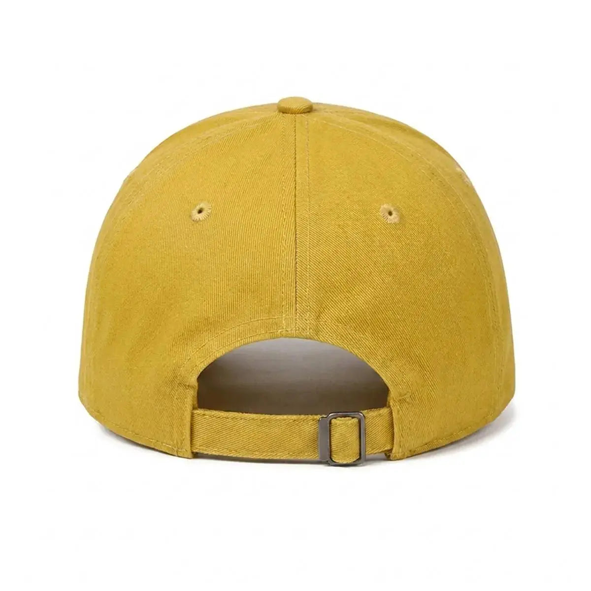 Embroidery Soft-Crown Flat Cap Yoycol