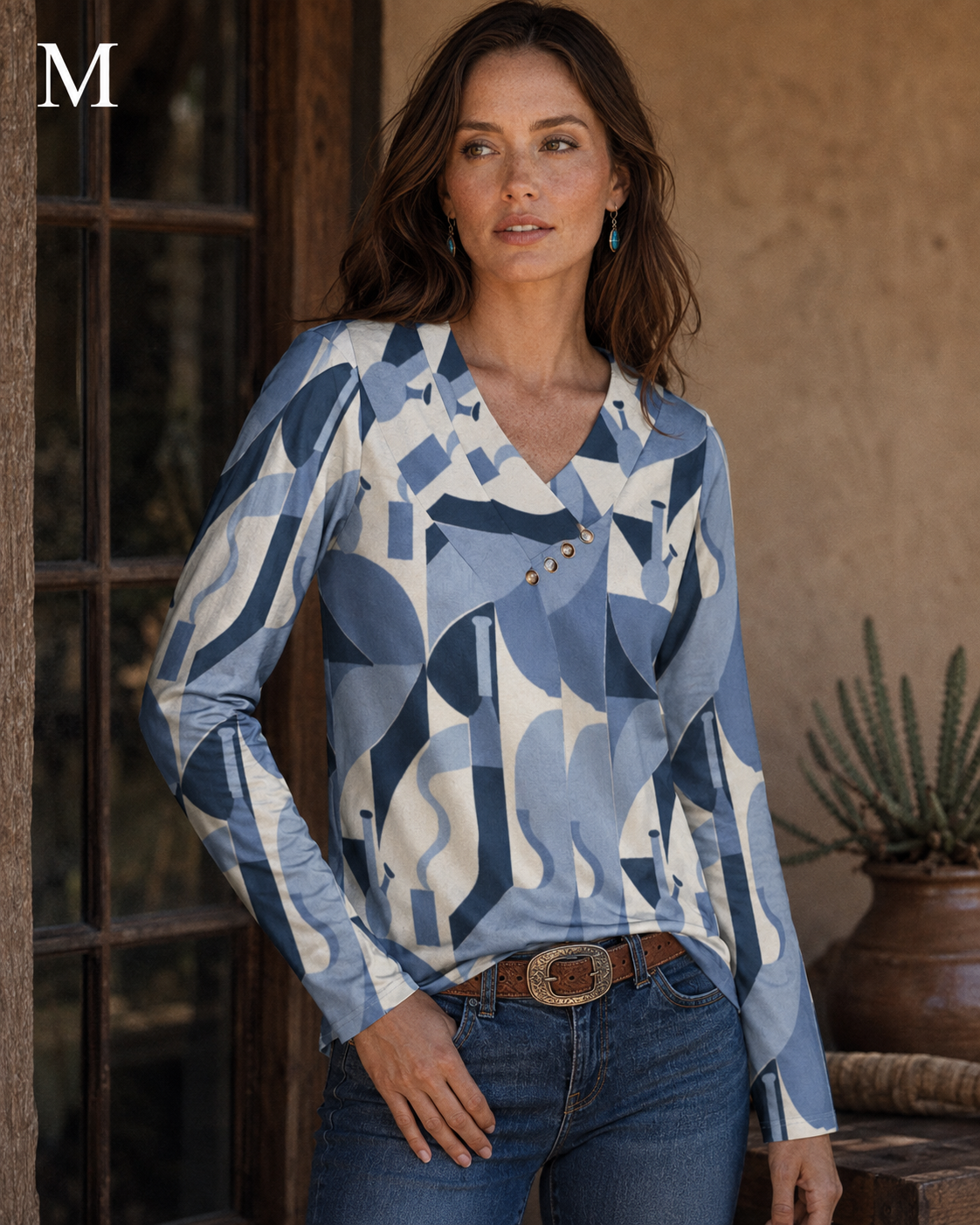 Bongy V-Neck Blouse
