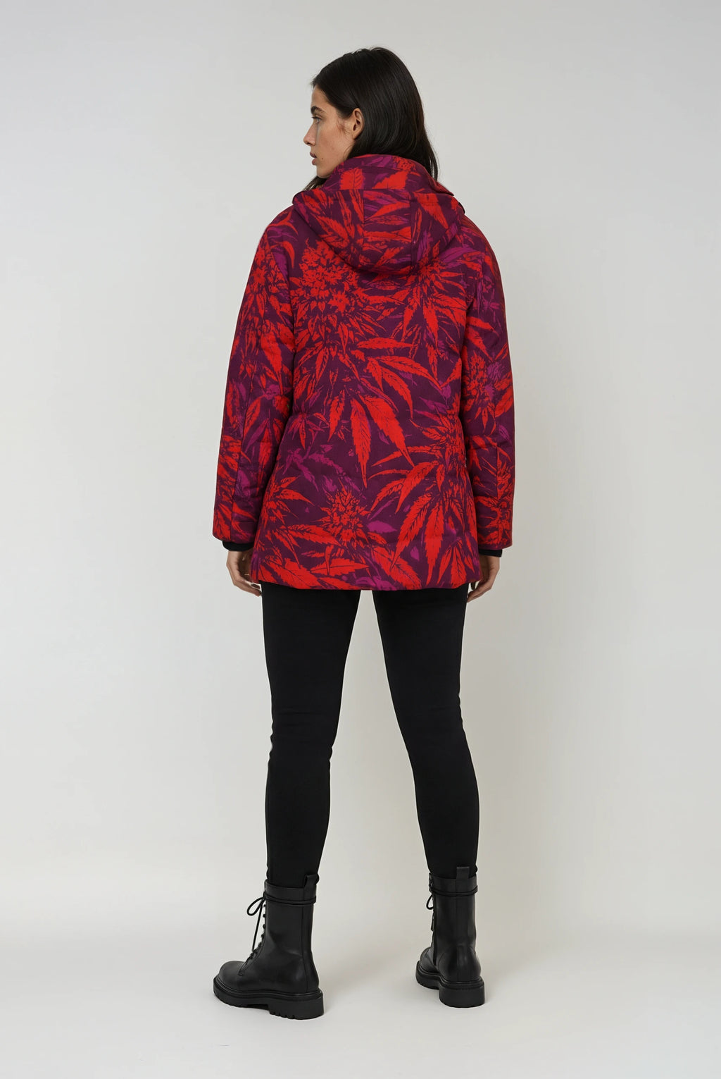 Electric Lettuce Puffer Coat