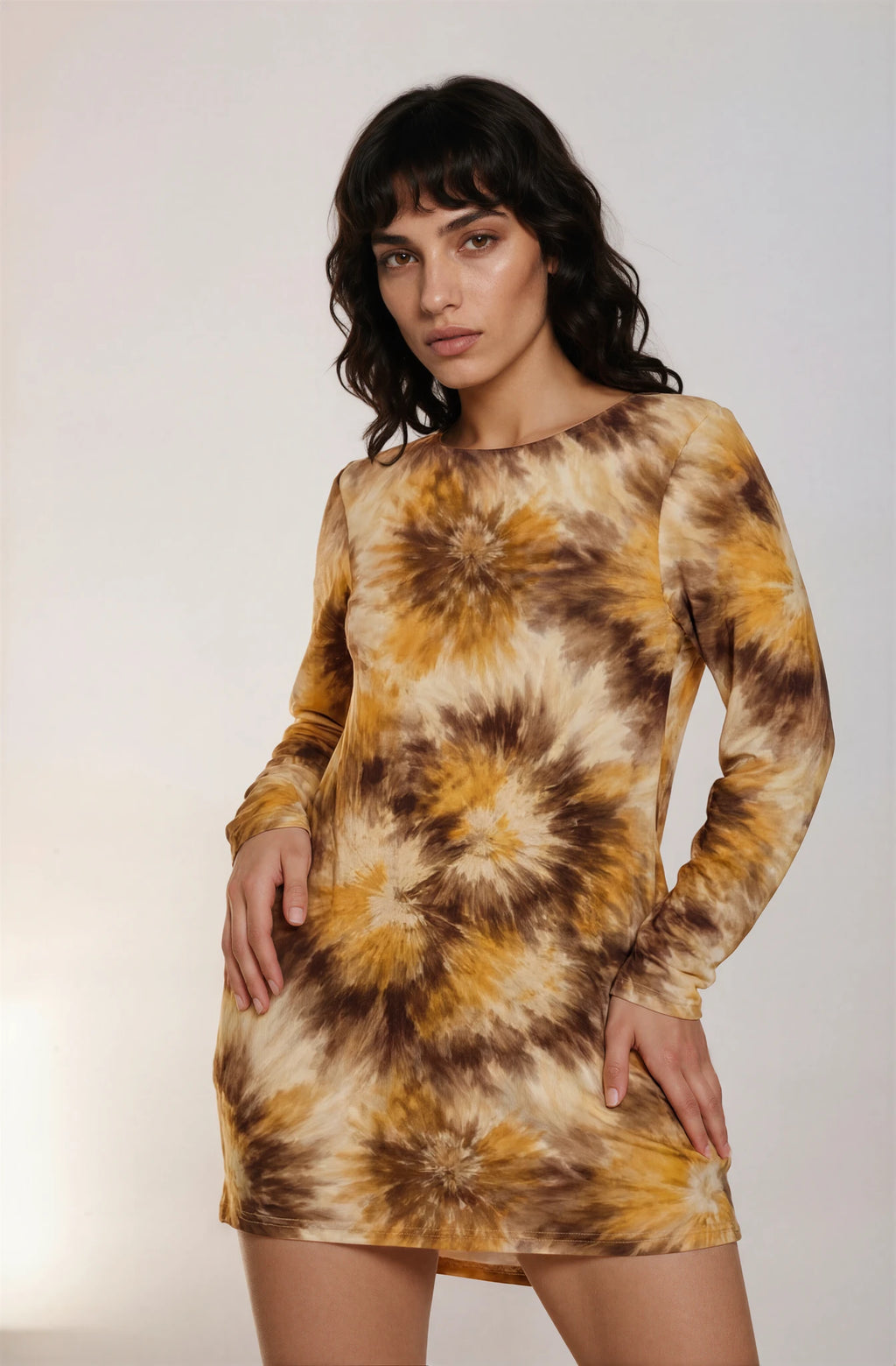 Tie Dye Baggy Pocket Dress